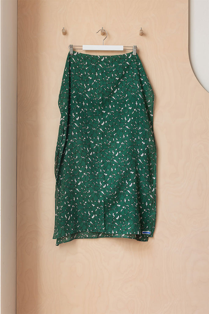 Eley Kishimoto Ivy Print Cotton Stole - Green