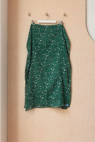 Eley Kishimoto Ivy Print Cotton Stole - Green