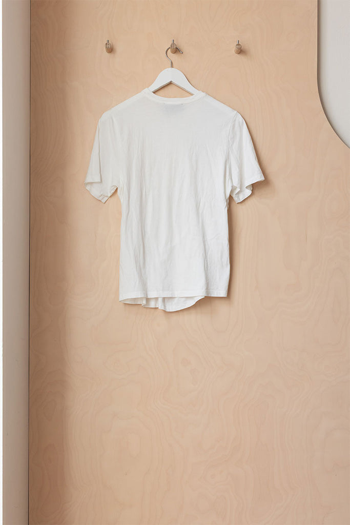 Simone Rocha Ruched Flower T-Shirt - White