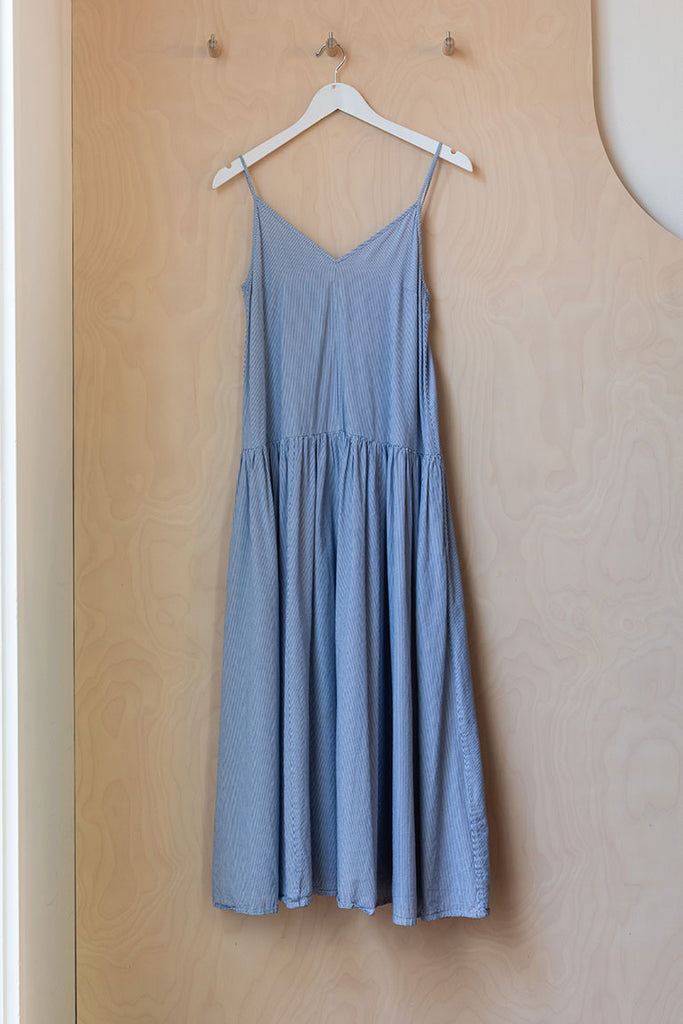 Kowtow Solstice Dress - Blue Stripe