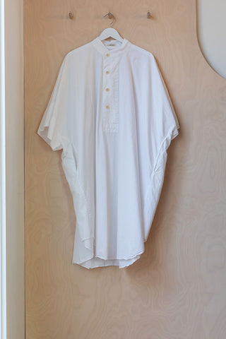 Sono Octo Overshirt Stripe - White