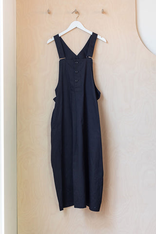 Y's by Yohji Yamamoto Apron Dress - Black