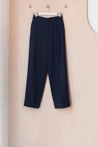 Dries Van Noten Partan Pants - Navy