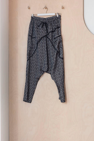 Dries Van Noten Harem Pant - Gunmetal Grey