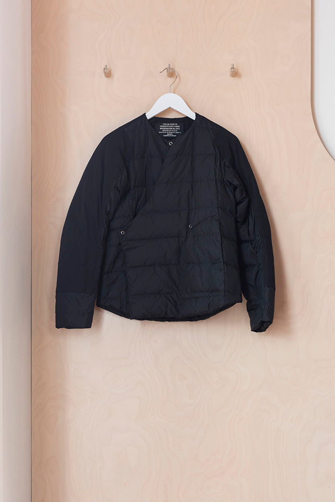 Zucca Down Quilted Jacket - Black