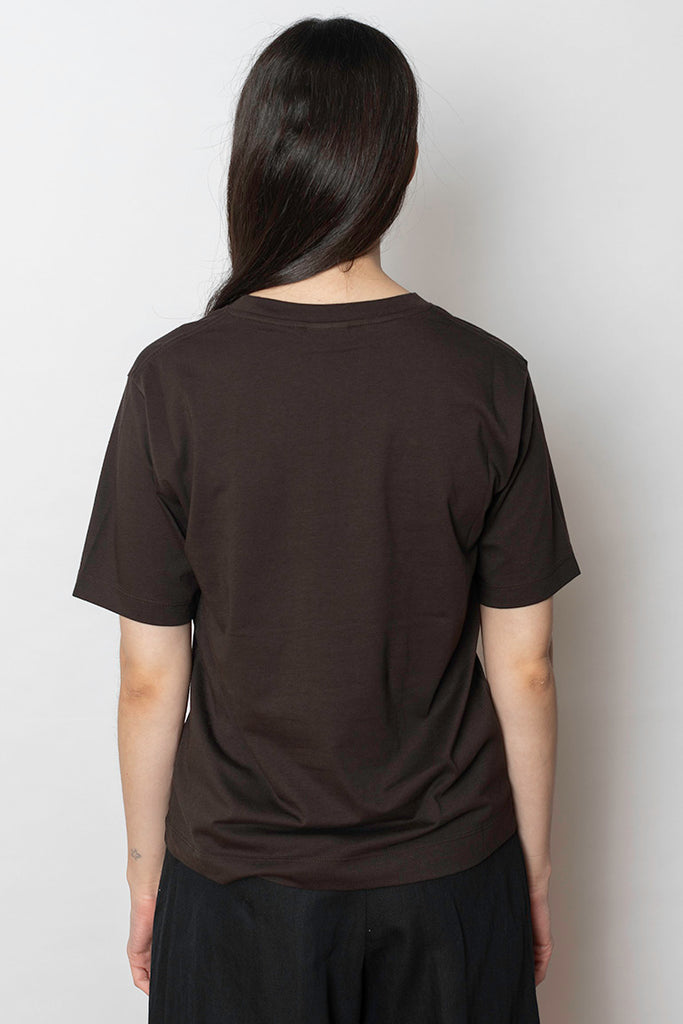 Heydu Organic Jersey T-Shirt II - Dark Brown