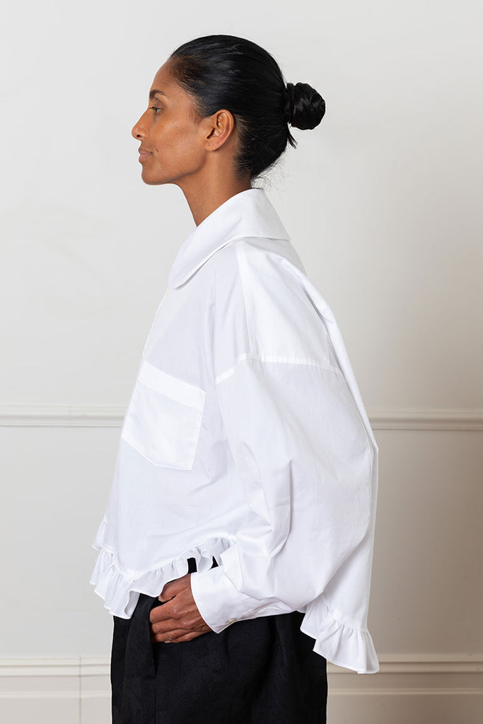 Cotton Blouse - White