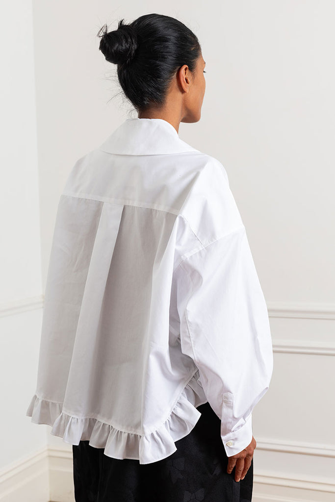 Cotton Blouse - White