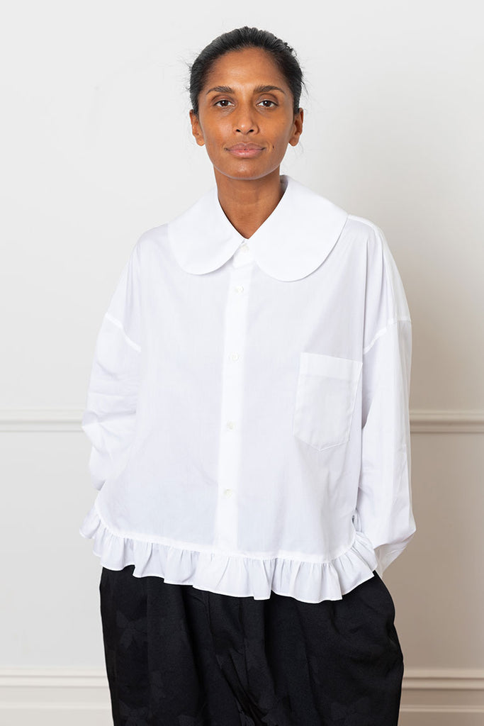 Cotton Blouse - White