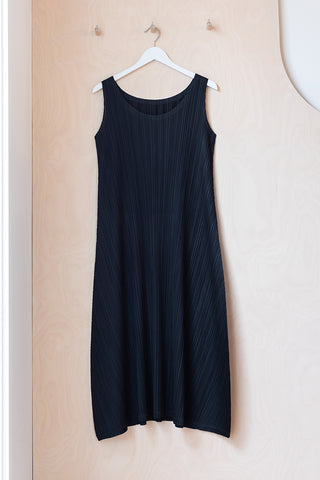 Pleats Please Tank Dress 3 - Black