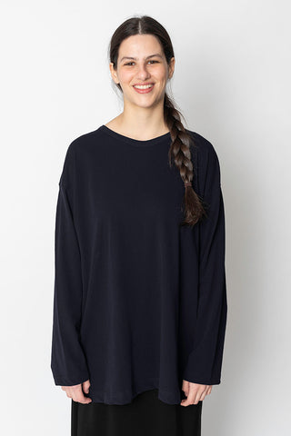 Relaxed Long T - Navy