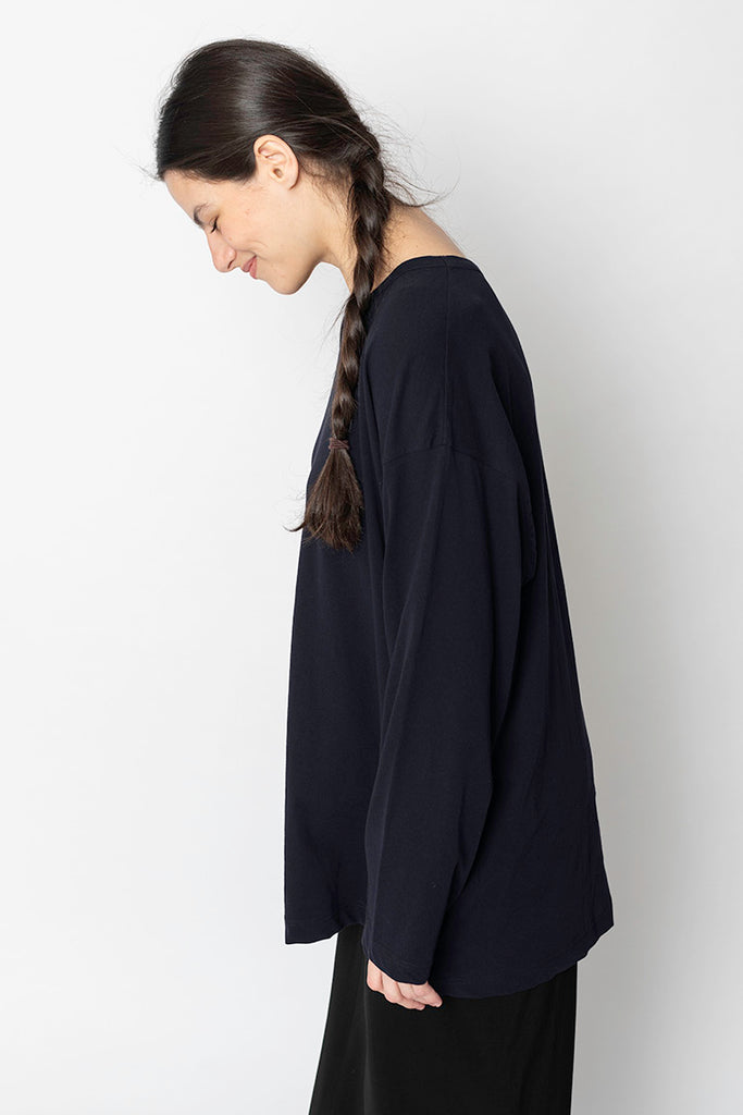 Relaxed Long T - Black