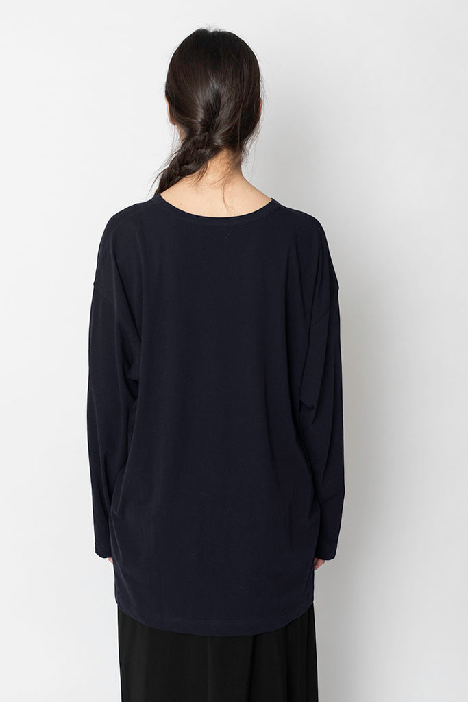 Relaxed Long T - Black