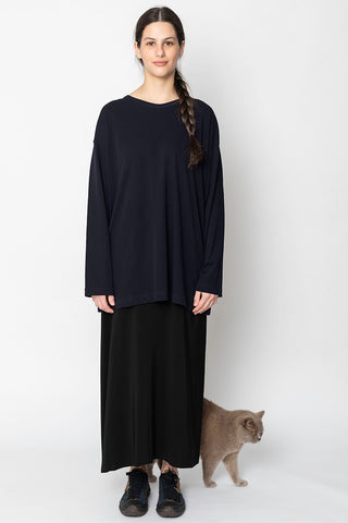 Relaxed Long T - Black