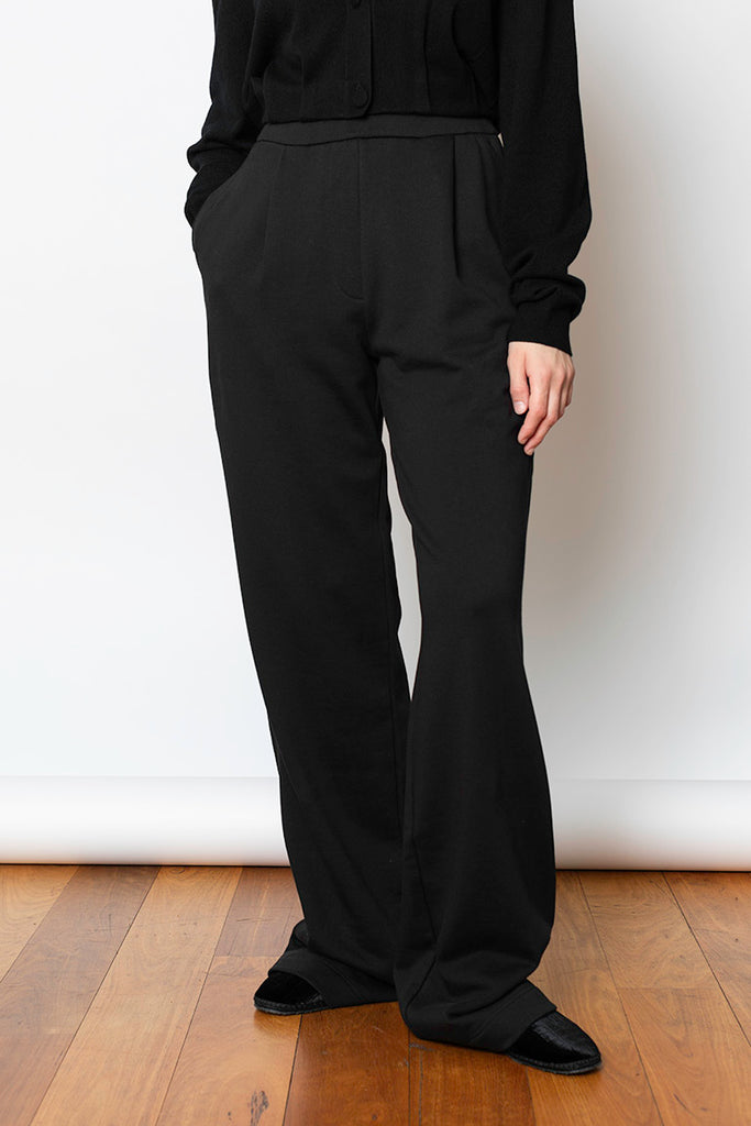 Hartia Straight Sweatpants - Black