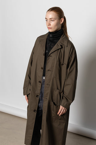 5 Pocket Dress Coat - Khaki