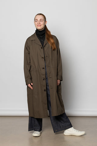 5 Pocket Dress Coat - Khaki