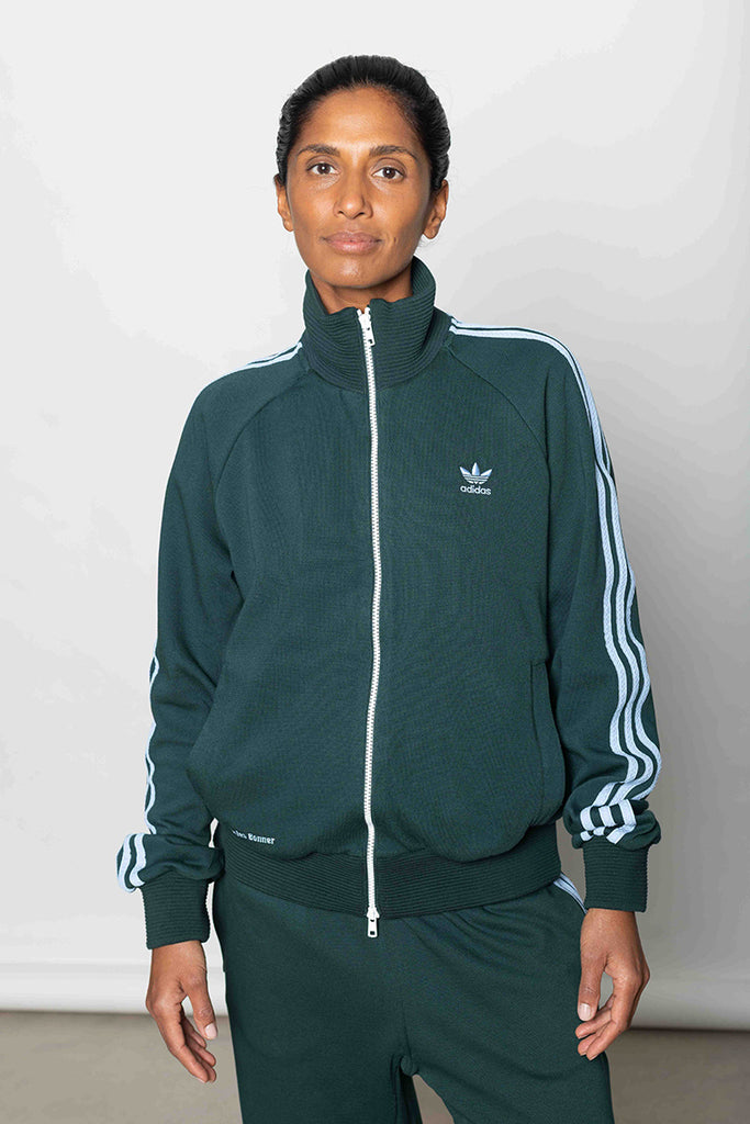 80's Track Jacket - Green Night