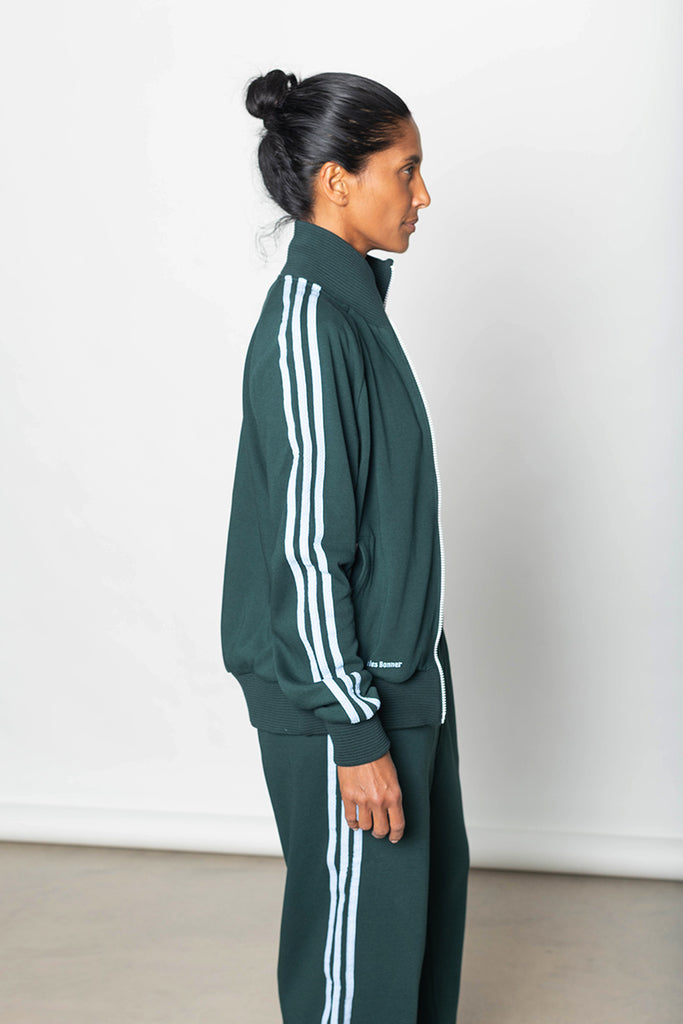 80's Track Jacket - Green Night