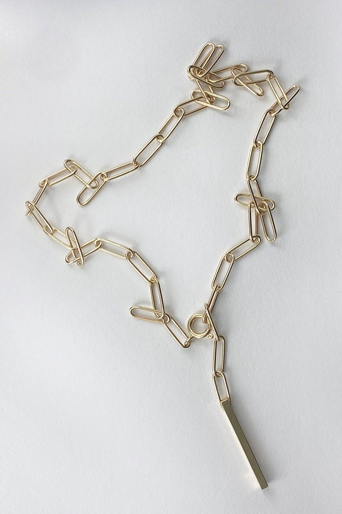 Adjustable Slim Chain - Mirror Yellow Gold