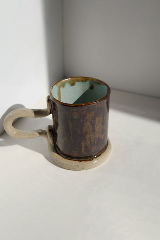 Snake Cup - Chai/Duck Egg Blue/Natural