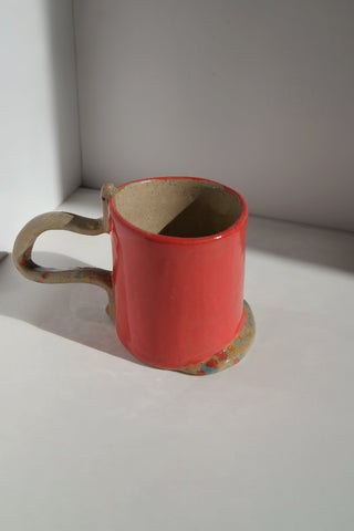 Snake Cup - Red/Natural/Confetti