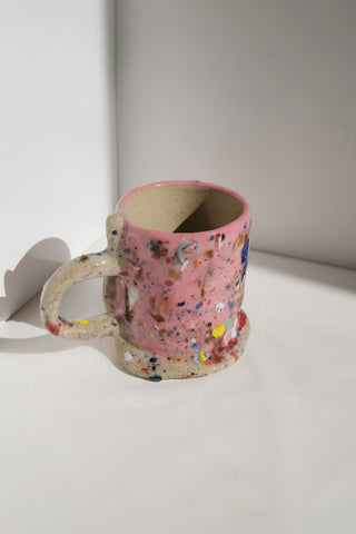 Snake Cup - Pink Speckle/Natural/Speckle handle