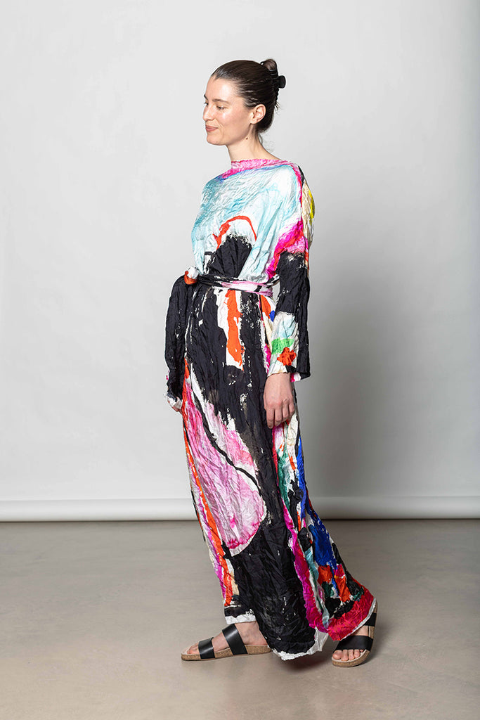 Abito Dress Lunedi Dritto Lavato - Multi