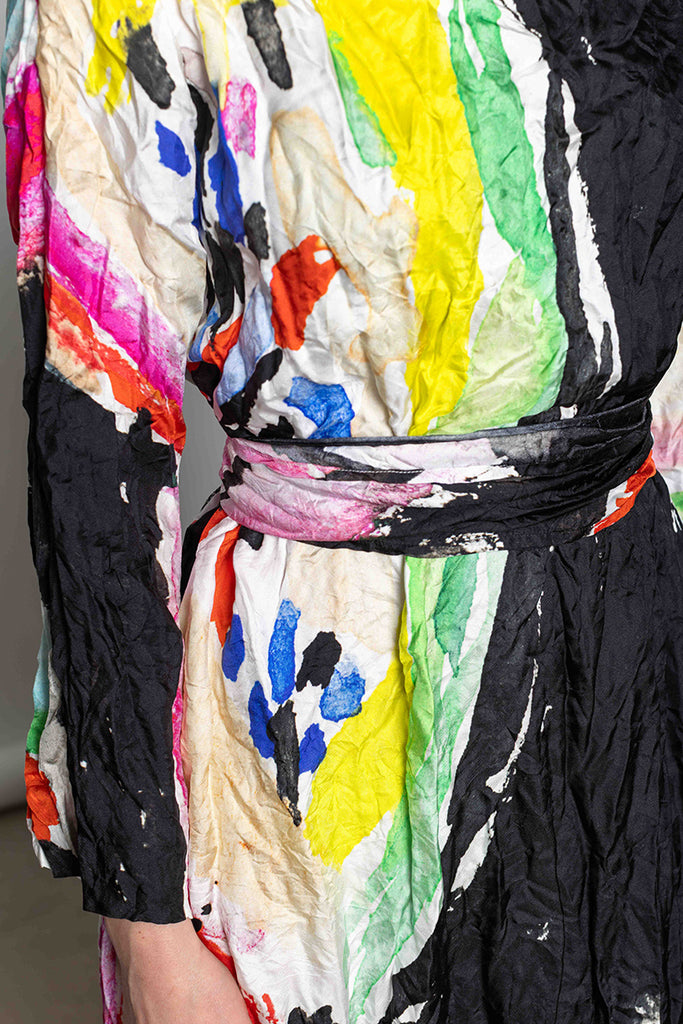 Abito Dress Lunedi Dritto Lavato - Multi