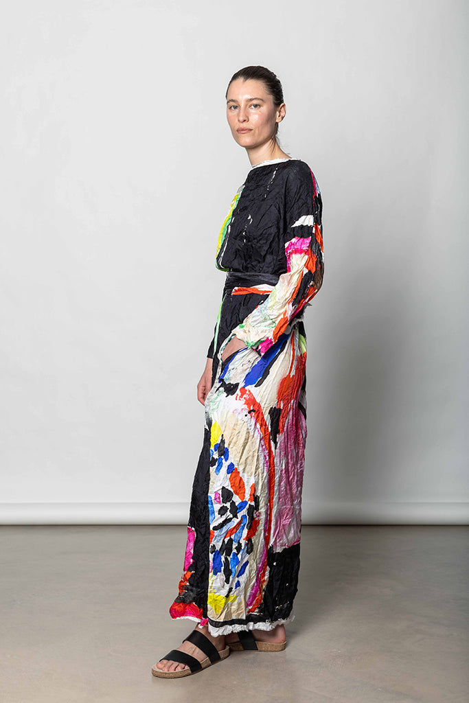 Abito Dress Lunedi Dritto Lavato - Multi