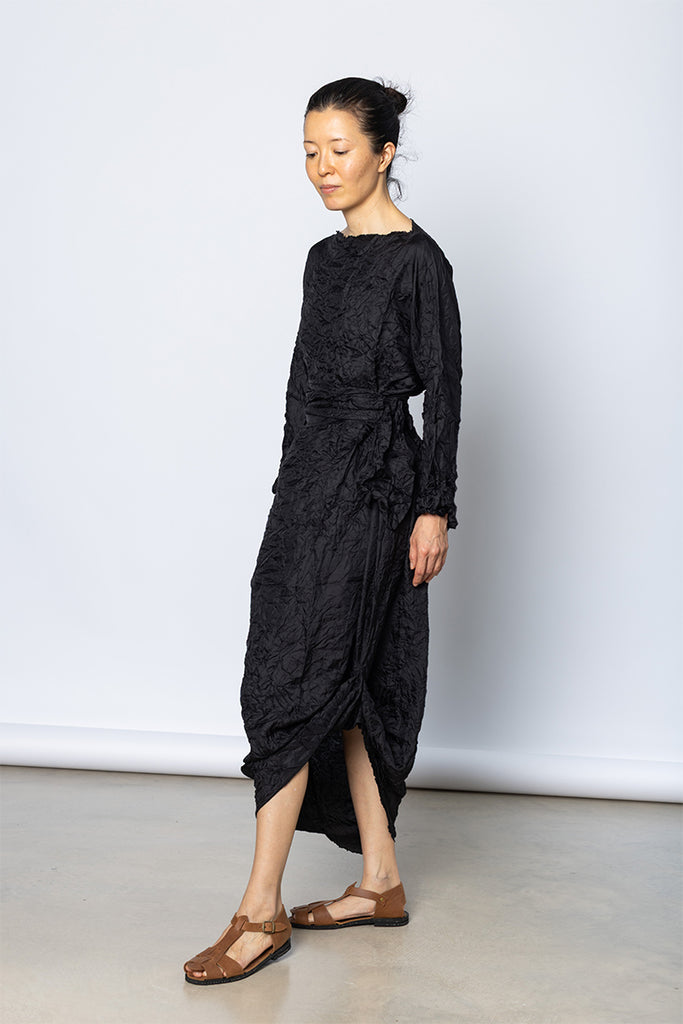 Abito Dress Lunedi Dritto Lavato - Black