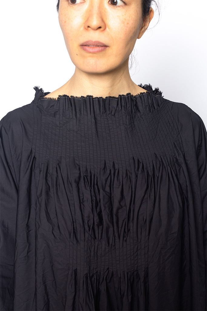 Abito Dress Plit Lavato - Black