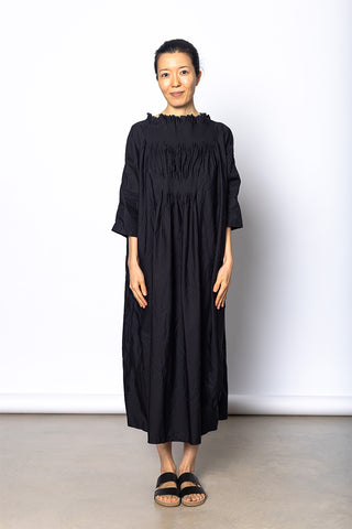 Abito Dress Plit Lavato - Black