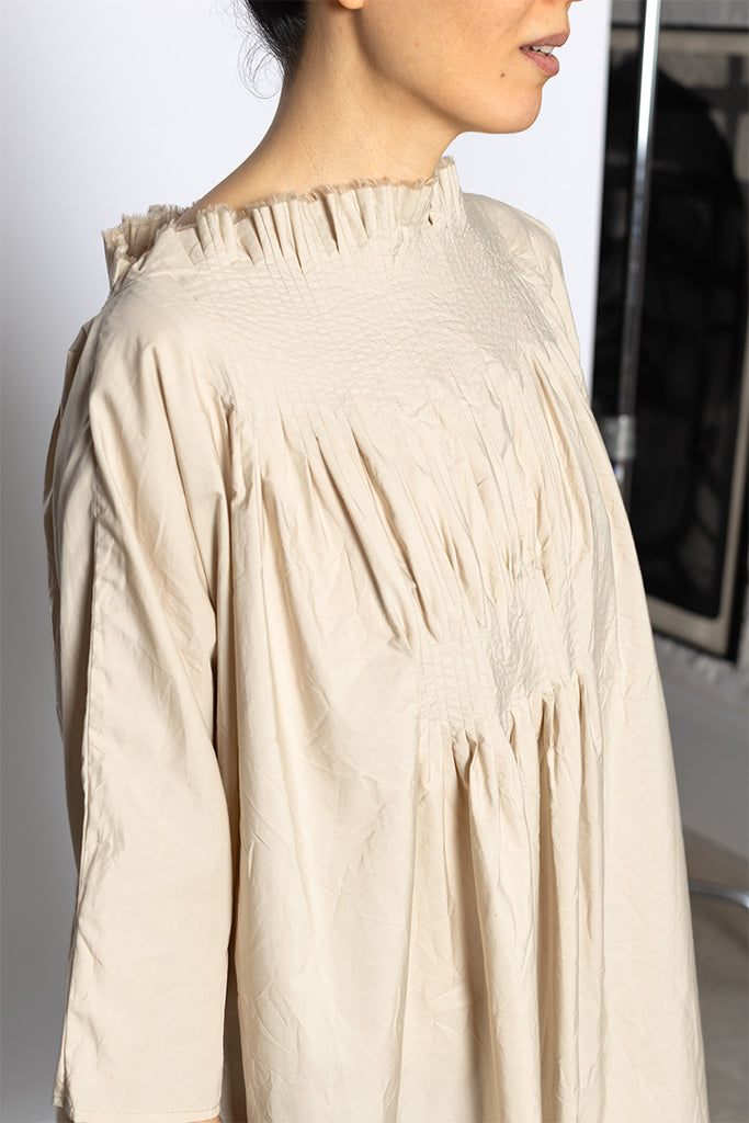 Abito Dress Plit Lavato - Light Natural