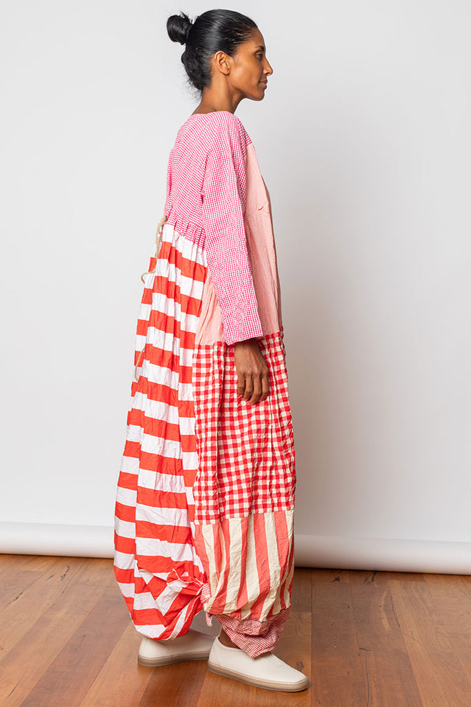 Abito Paprika Dress - White/Red