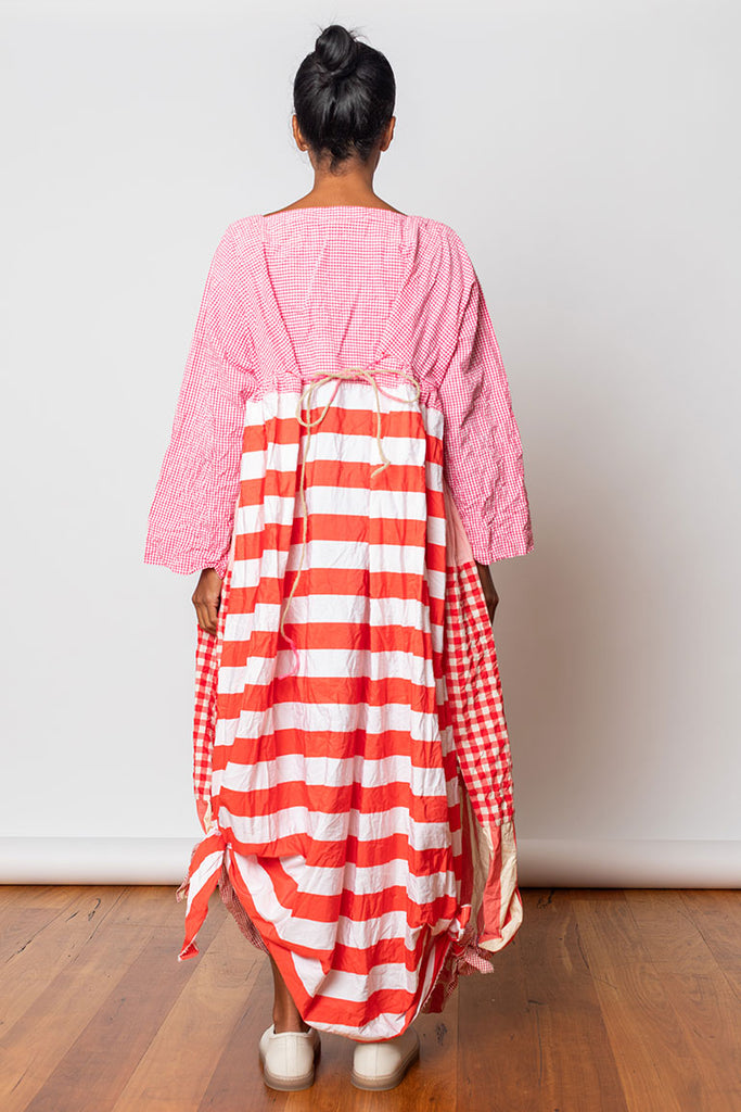 Abito Paprika Dress - White/Red