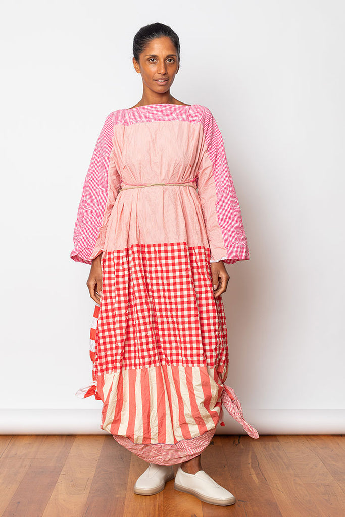 Abito Paprika Dress - White/Red