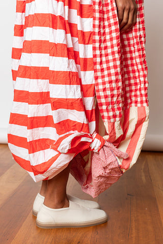 Abito Paprika Dress - White/Red