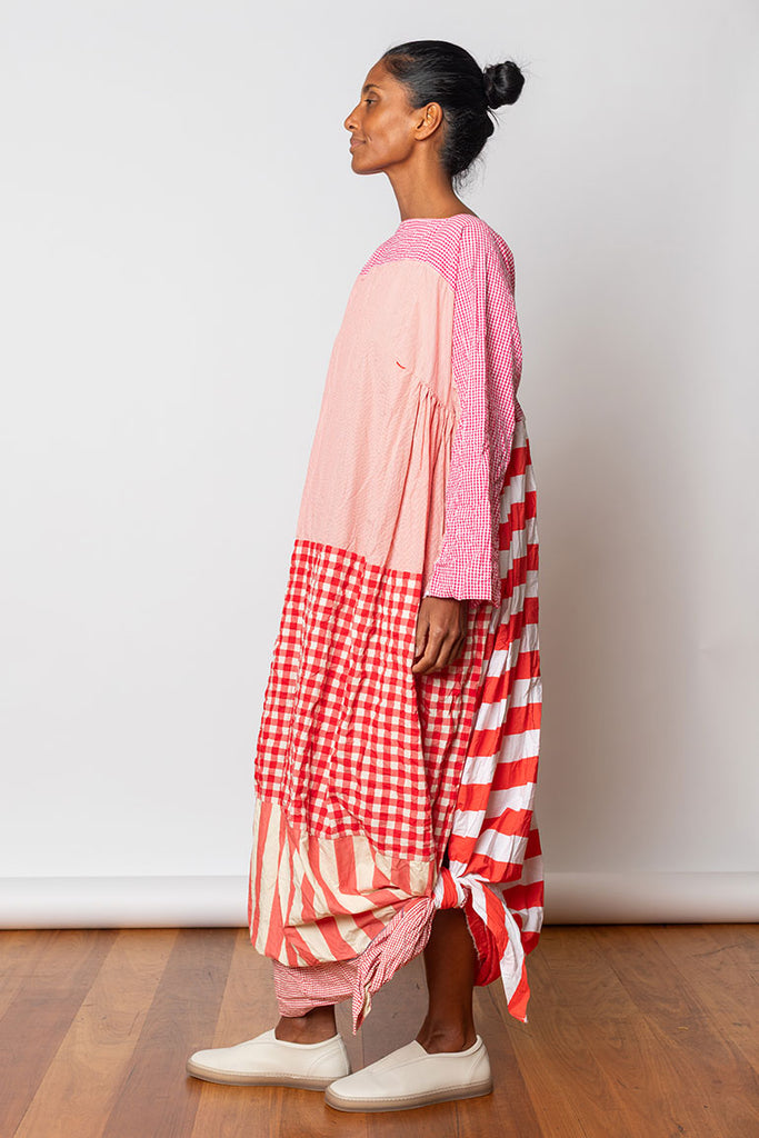 Abito Paprika Dress - White/Red