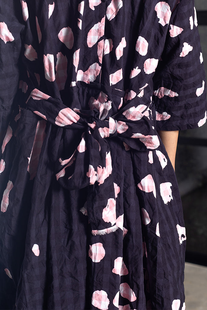 Abito Dress Operaio Ma Lavato - Corallo Drawing