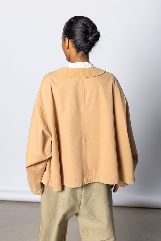 Ange Short Coat - Sand