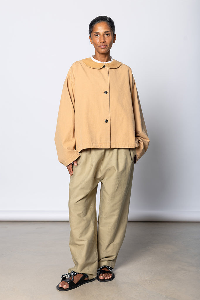 Ange Short Coat - Sand
