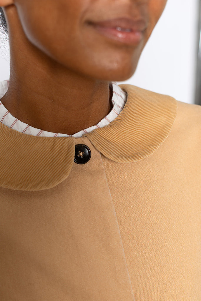 Ange Short Coat - Sand