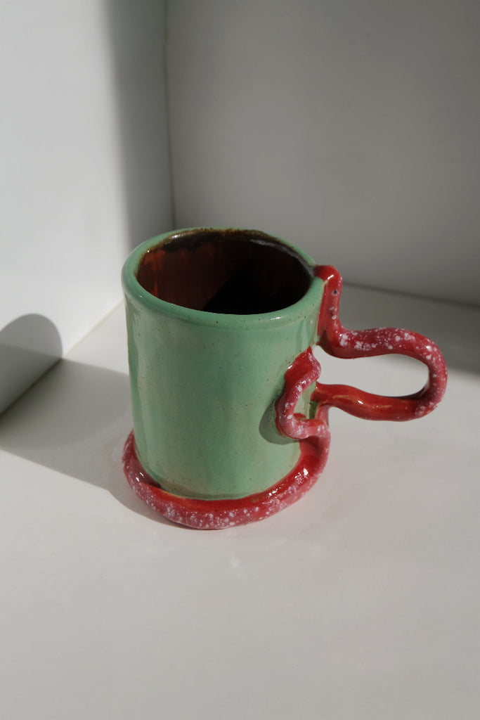Snake Cup - Mint/Copper/Red Dust