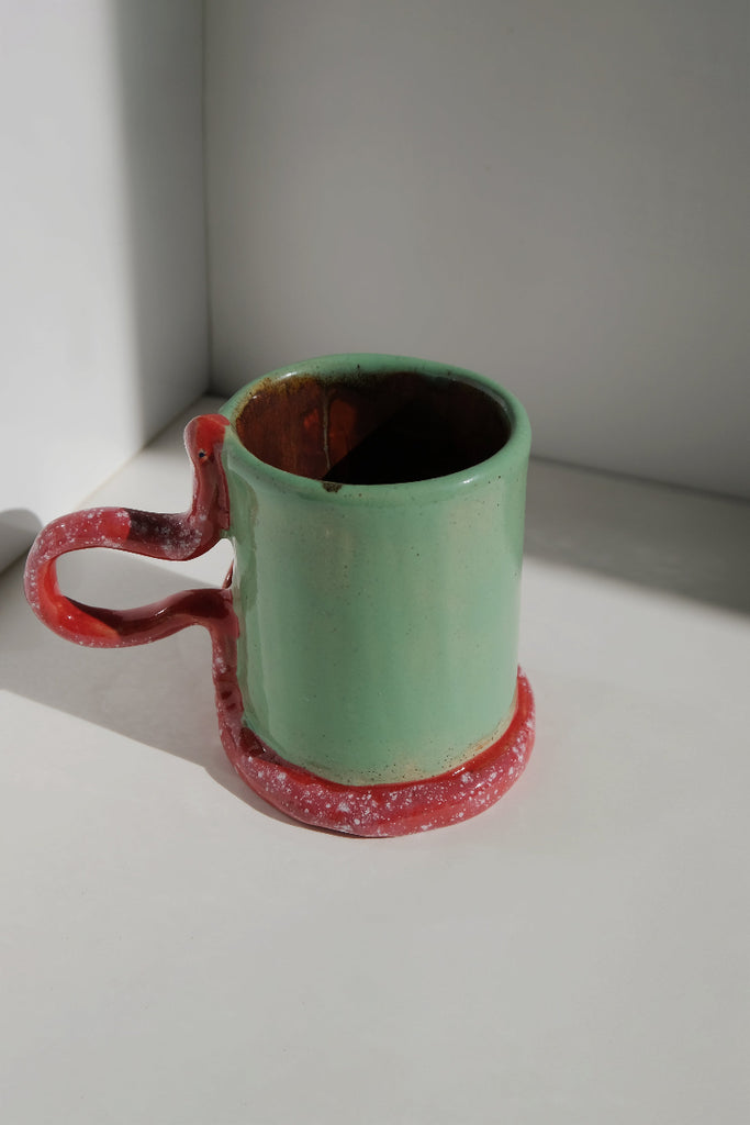 Snake Cup - Mint/Copper/Red Dust