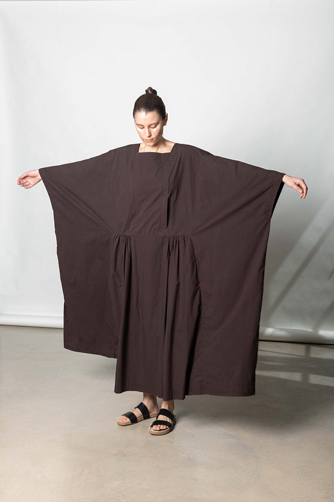 Aurelia Dress - Dark Brown