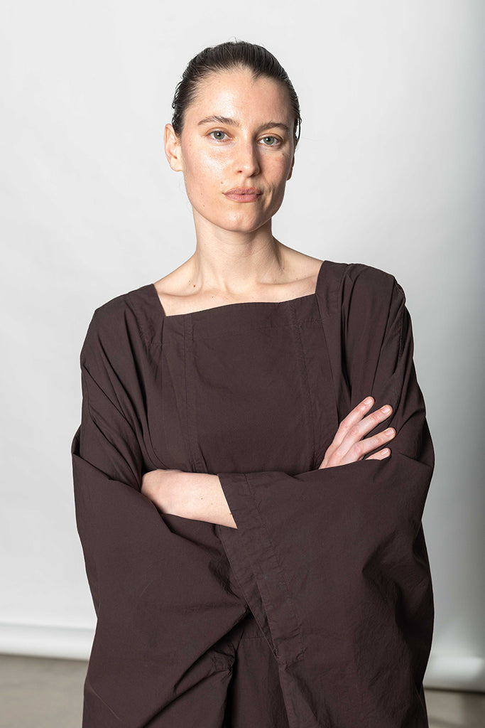 Aurelia Dress - Dark Brown