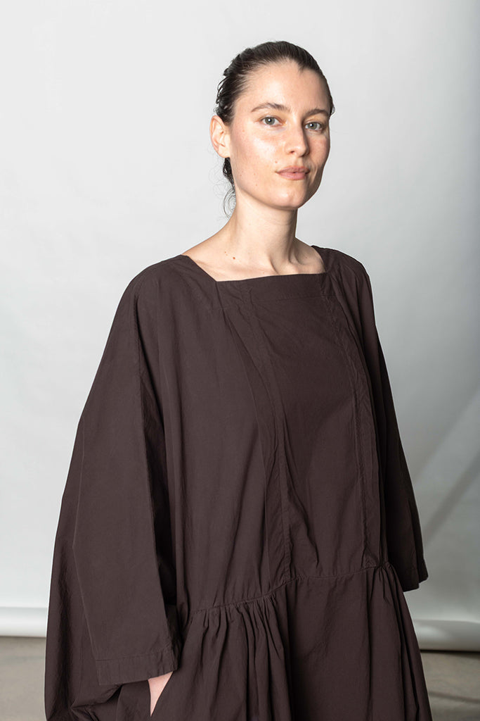 Aurelia Dress - Dark Brown
