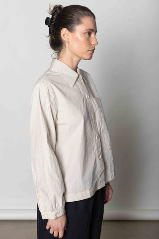 Baya Patch Pocket Stripe Shirt - Sunwashed/Blue
