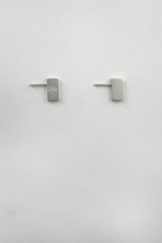 Diamond Beat Earrings - Silver